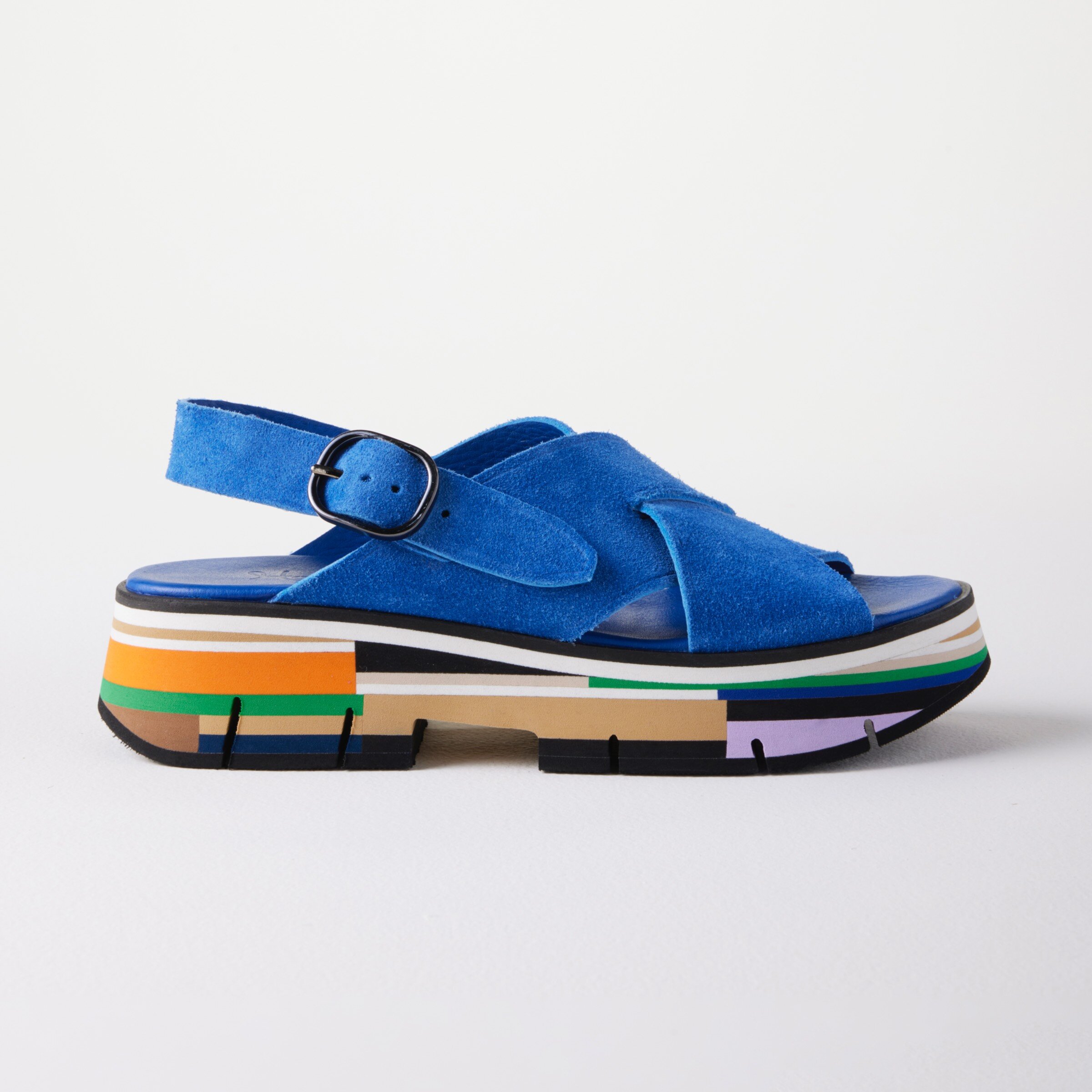 Duyba Wedge Shoe by Homers (Leather Sandal) | Artful Home