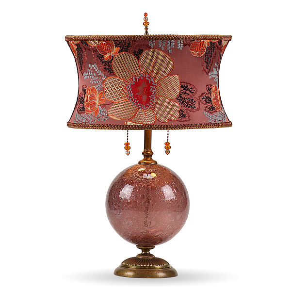 Mai by Susan Kinzig and Caryn Kinzig (Mixed-Media Table Lamp) | Artful Home