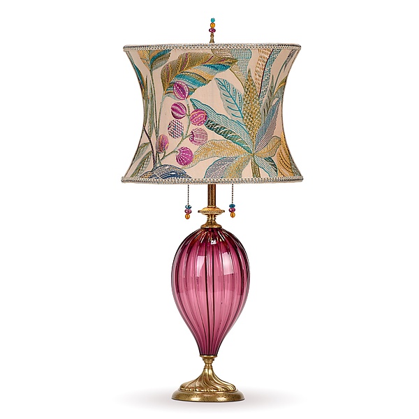 Kelly by Susan Kinzig and Caryn Kinzig (Mixed-Media Table Lamp) | Artful Home