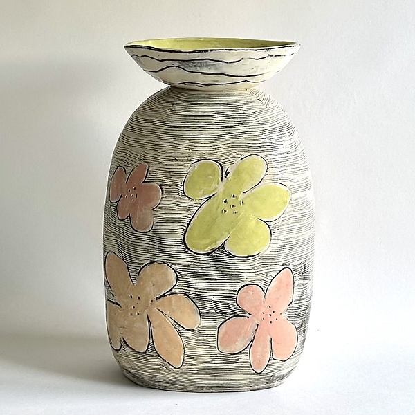 Koi Pond by Kate & Will Jacobson (Ceramic Vessel) | Artful Home