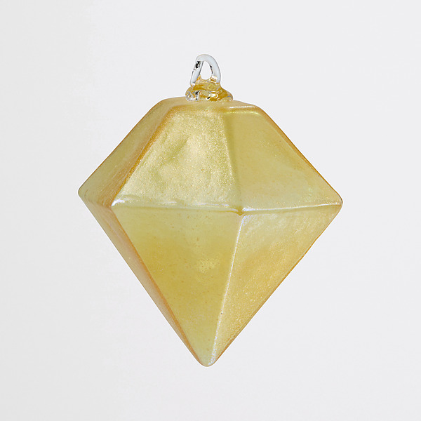 Dazzling Diamond by Flux Studio (Art Glass Ornament) | Artful Home