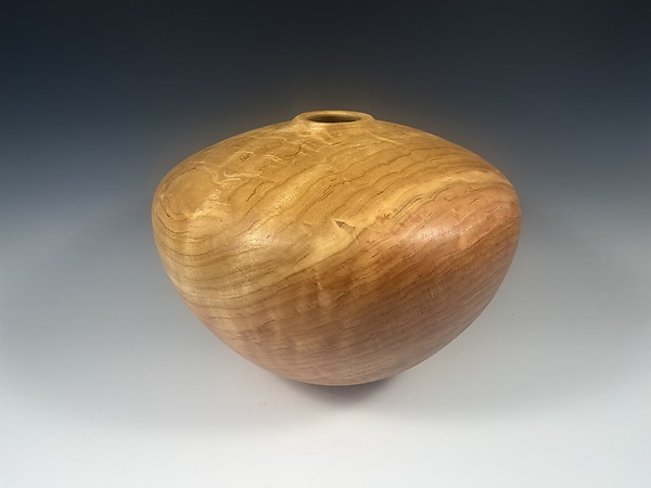 Cherry Hollow Form Vase by Steve Noggle (Wood Vessel) | Artful Home