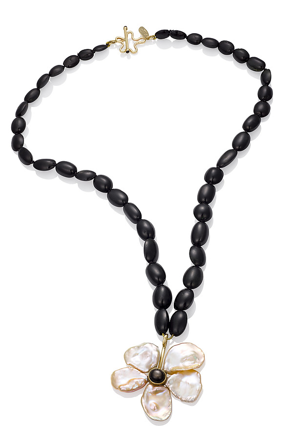 ★関税込★VINTAGE HOLLYWOOD★Pearl n Flower Beads Necklace★ il_340x270.5958525702_p76c.jpg