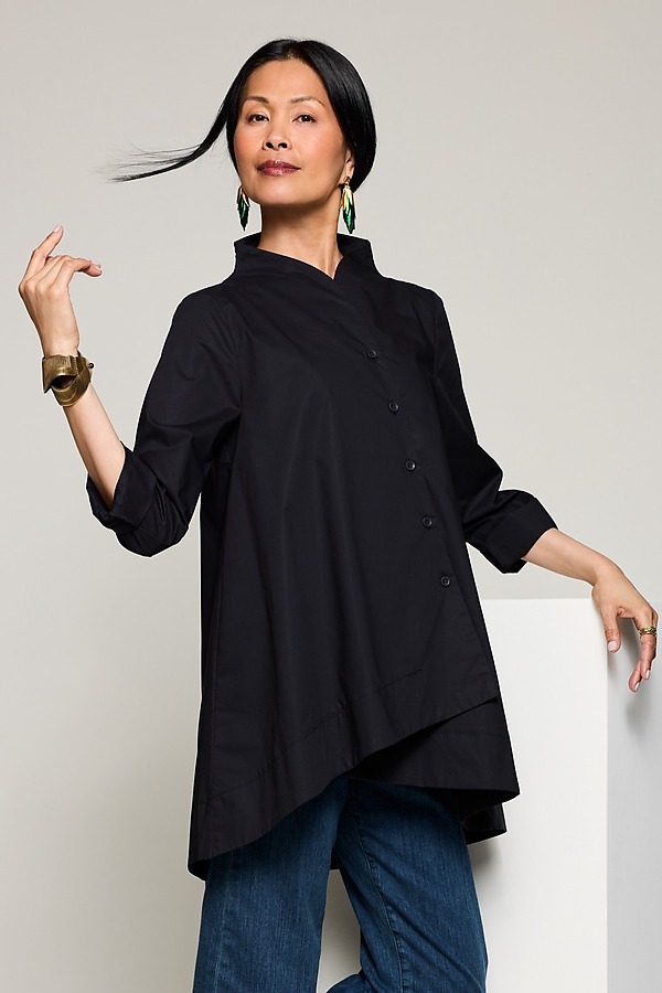 Architect Top by Ozai N Ku (Woven Top) | Artful Home