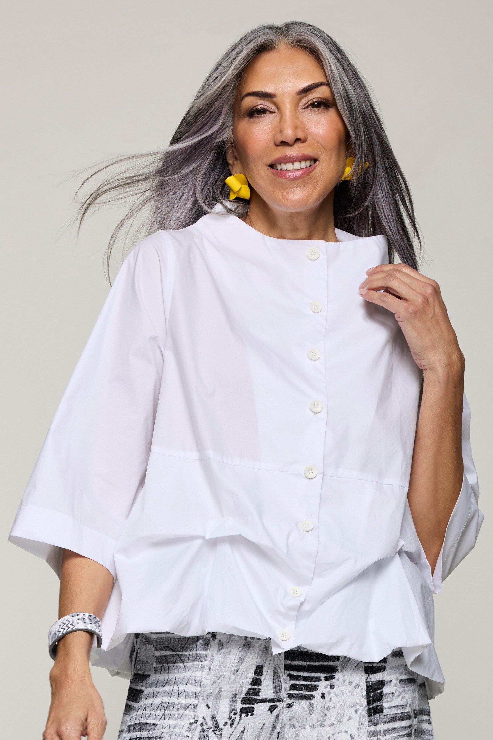 Sculpted Top by Ozai N Ku (Woven Top) | Artful Home