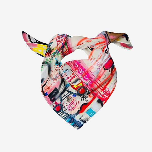Dancing Queen Bandana by Isabelle Gougenheim (Scarf) | Artful Home