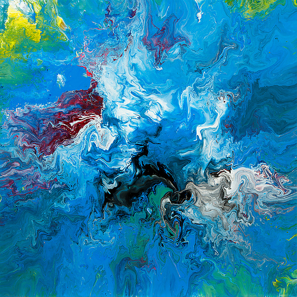 Watery Escapade by Ming Franz (Acrylic Painting) Artful Home