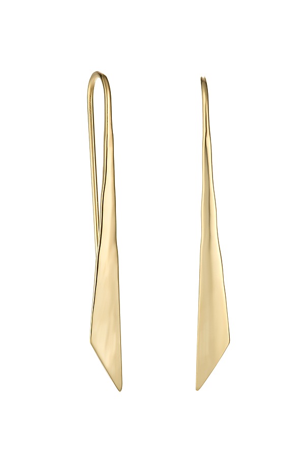 Stiletto Earrings by Keith Field (Gold & Silver Earrings) | Artful Home
