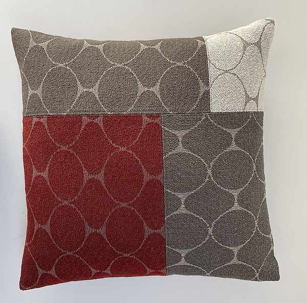 Tri Color Pillow by Ariel Bloom (Polyester Pillow) | Artful Home