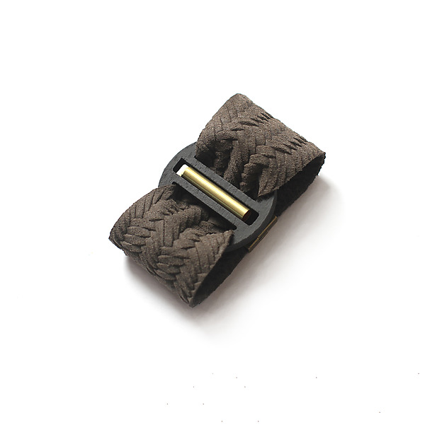 Split Circle Wrap by Julie Crosson (Leather Bracelet) | Artful Home