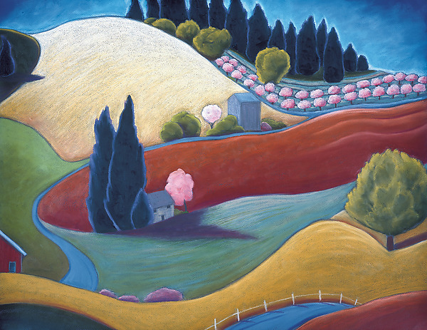 Early Spring by Jane Aukshunas (Giclee Print) | Artful Home