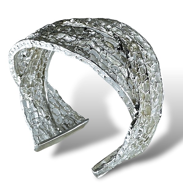 Sea Fan Cuff by Danielle and Chris Merzatta (Metal Bracelet
