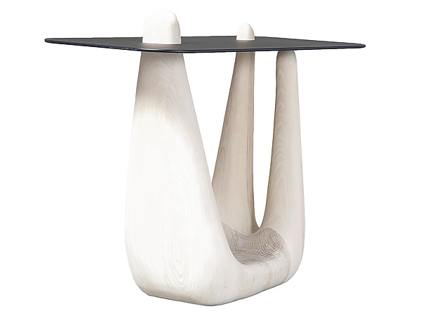 Curieuse Side Table by Nadine Hajjar (Wood Side Table) | Artful Home