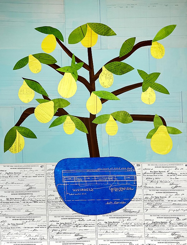Pear Tree by Emily Krill (Giclee Print) | Artful Home