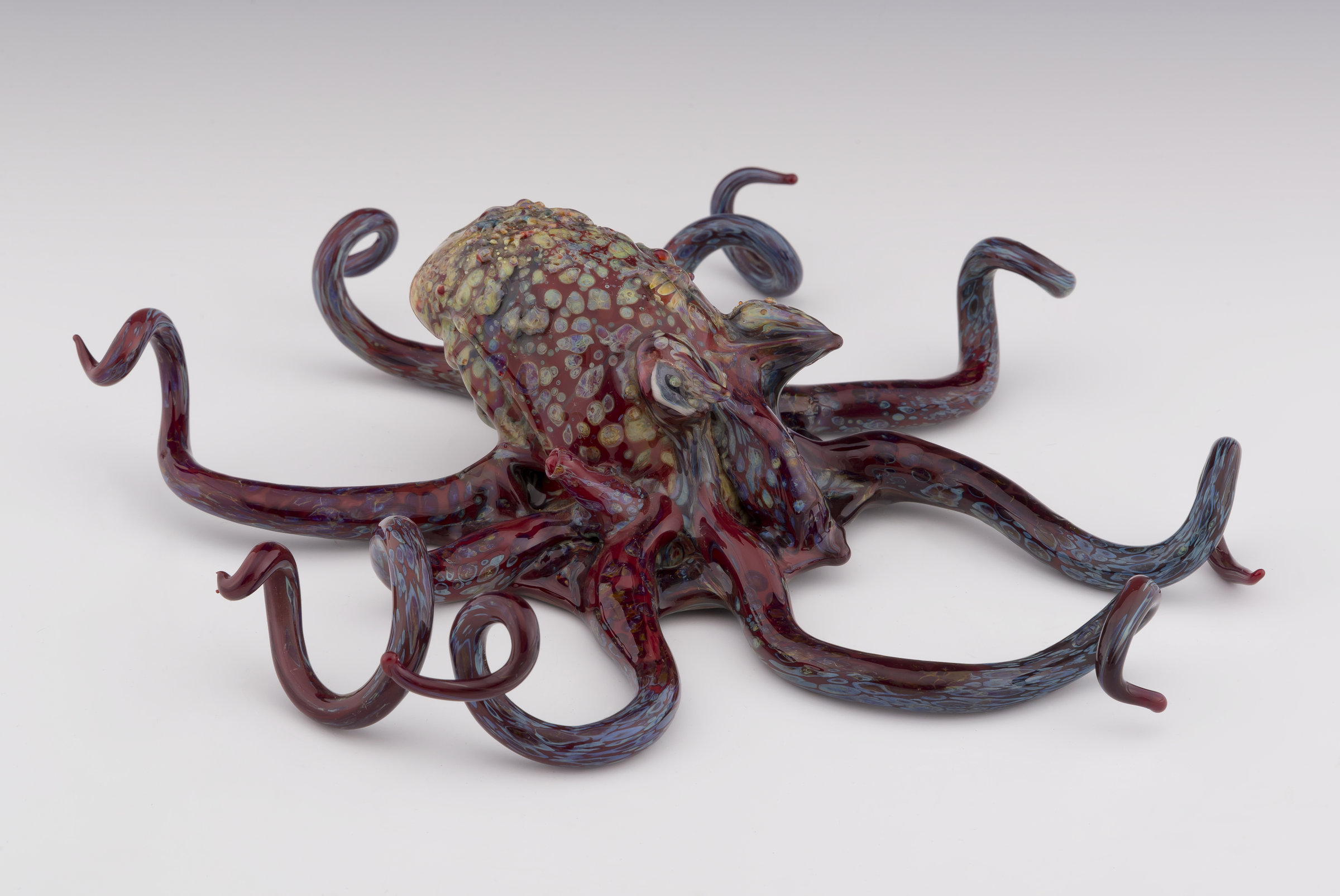 Octopus Sculpture by Paul Labrie (Art Glass Sculpture) Artful Home