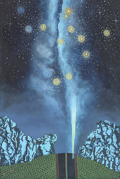 Driving Under the Phoenix Constellation by Paul Bennett (Giclee Print) | Artful Home