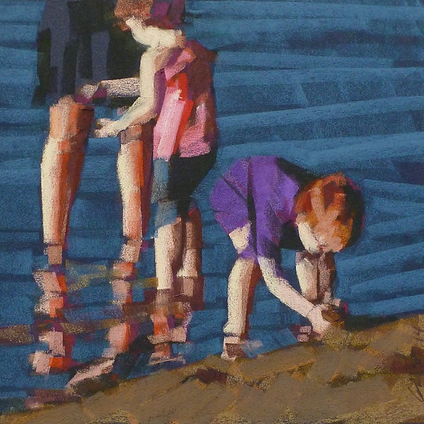Purple Shirt by Nancy Grist (Giclee Print) | Artful Home