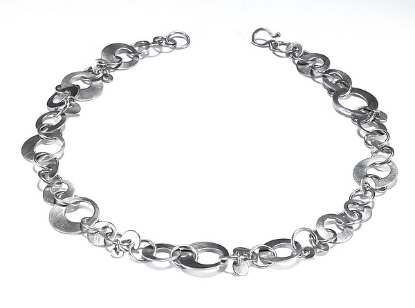 Olga Necklace by Sarah Mann (Silver Necklace) | Artful Home