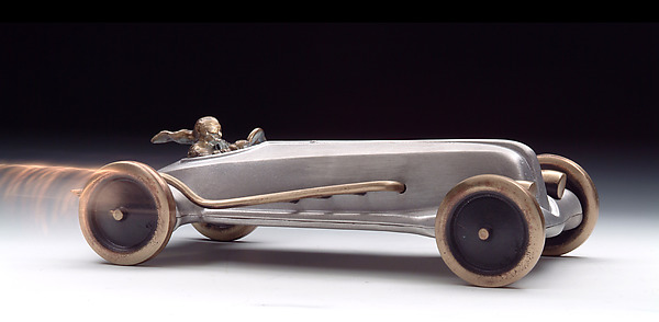 Land Speed Racer by Scott Nelles (Metal Sculpture) | Artful Home