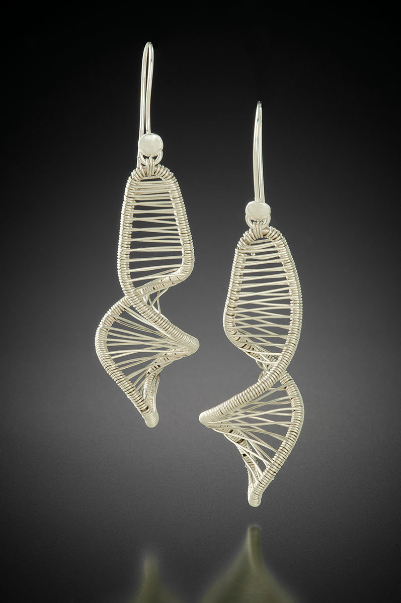 ☆TATIANA☆ Silver 925 Chandelier Ribbon Earrings EC3109 MUSINSA公式 | TATIANA (Silver 925) Chandelier Ribbon