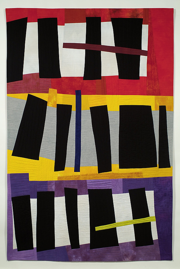 Black Shapes 2 by Karen Schulz (Fiber Wall Art) | Artful Home