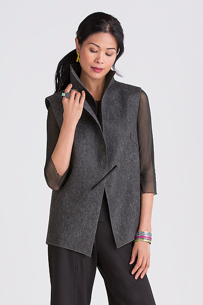 Kvadrat Vest by Teresa Maria Widuch (Felted Wool Vest) | Artful Home