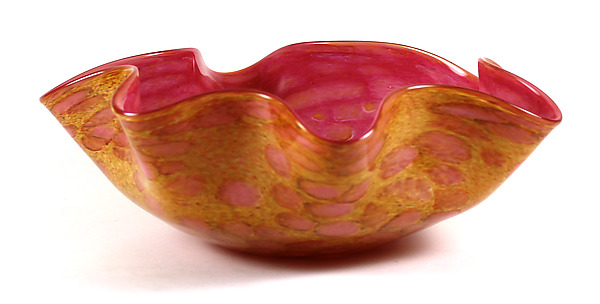 Floppy Bowl by Thomas Kelly (Art Glass Bowl) | Artful Home