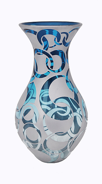 Ventana Ring Vase by Romeo Glass (Art Glass Vase) | Artful Home