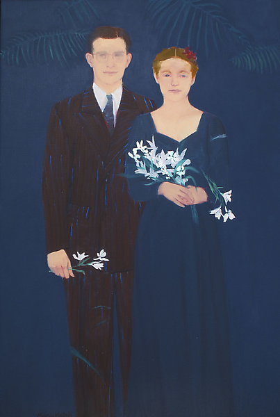 Deep Blue by Mary Hatch (Oil Painting) | Artful Home