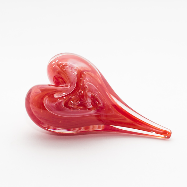 Heart Paperweight by Bryan Goldenberg (Art Glass Paperweight) Artful Home